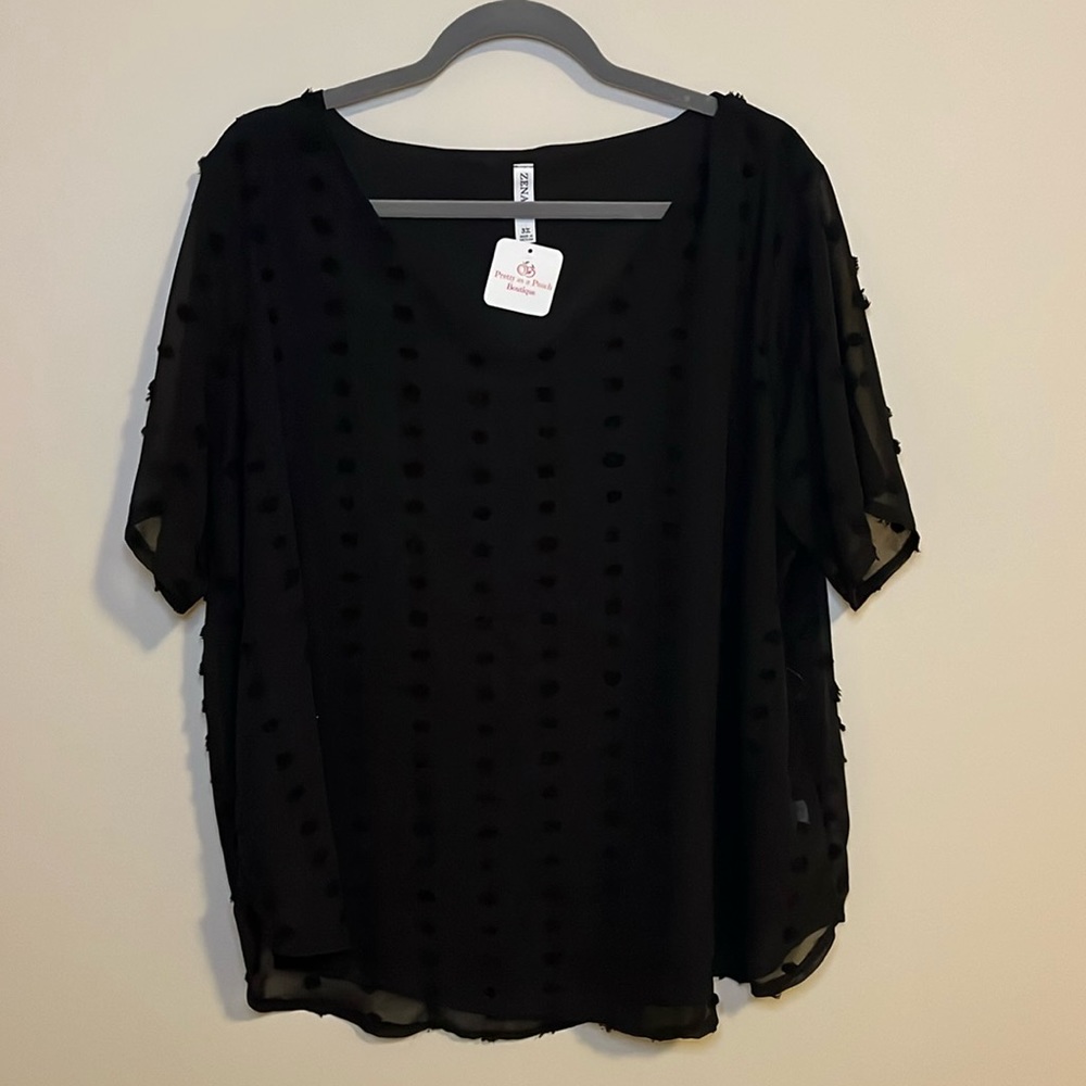 Zena Black 3x Top